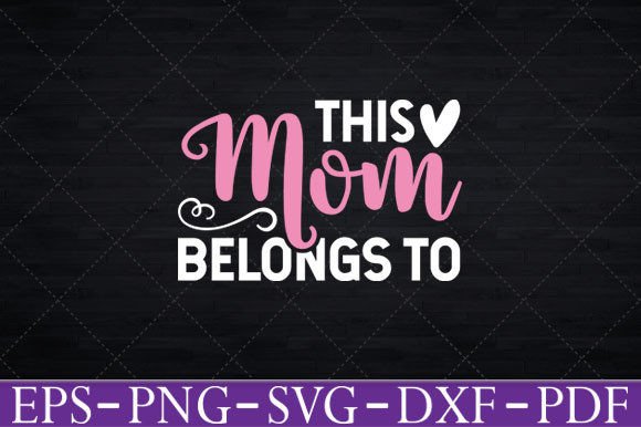 Custom Gifts for Mom Shirts Funny Svg: A Graphic Design Asset for Crafts and Branding