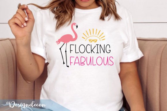 Flocking Fabulous Summer Graphics for Crafts