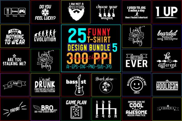 Funny SVG Bundle For Crafts And Graphics