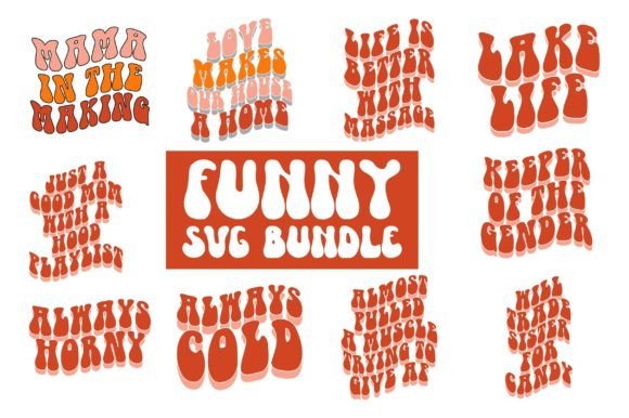 Funny SVG Design Bundle for Crafts and Graphics