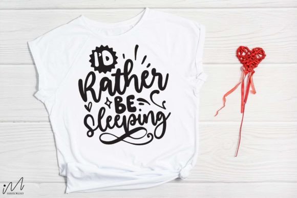 Graphic for Crafts: I’d Rather Be Sleeping SVG