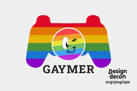 LGBTQ Pride Month Gay Gamer Funny SVG